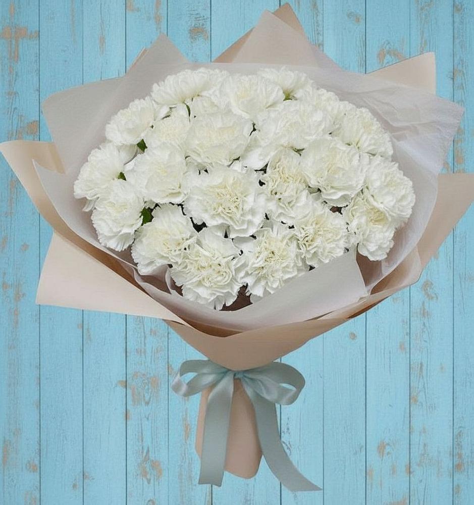 Букет цветов из: Гвоздики в Качалинской