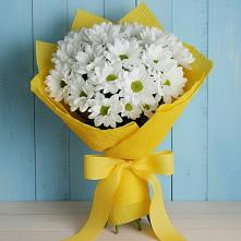 Букет цветов из:  Хризантемы #REPLACE_PRED# Качалинской