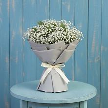 Букет цветов из:  Гипсофила в Качалинской