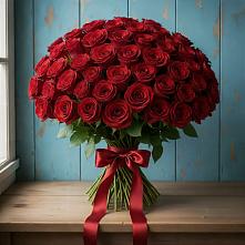 Букет Красные розы Блэк Меджик в Качалинской
