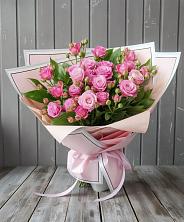 Букет Розовый кустик в Качалинской