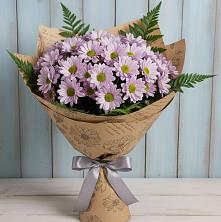 Букет цветов из:  Хризантемы в Качалинской