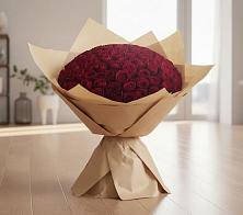 Букет 101 Красная роза в Качалинской
