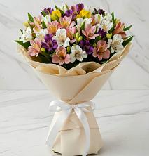 Букет цветов из:  Альстромерии в Качалинской