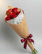 Букет цветов из:  Розы в Качалинской