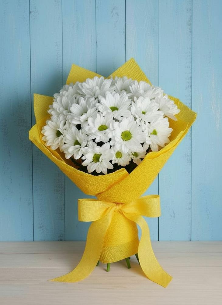 Букет цветов из: Хризантемы в Качалинской