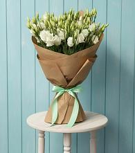 Букет цветов из:  Лизиантусы в Качалинской