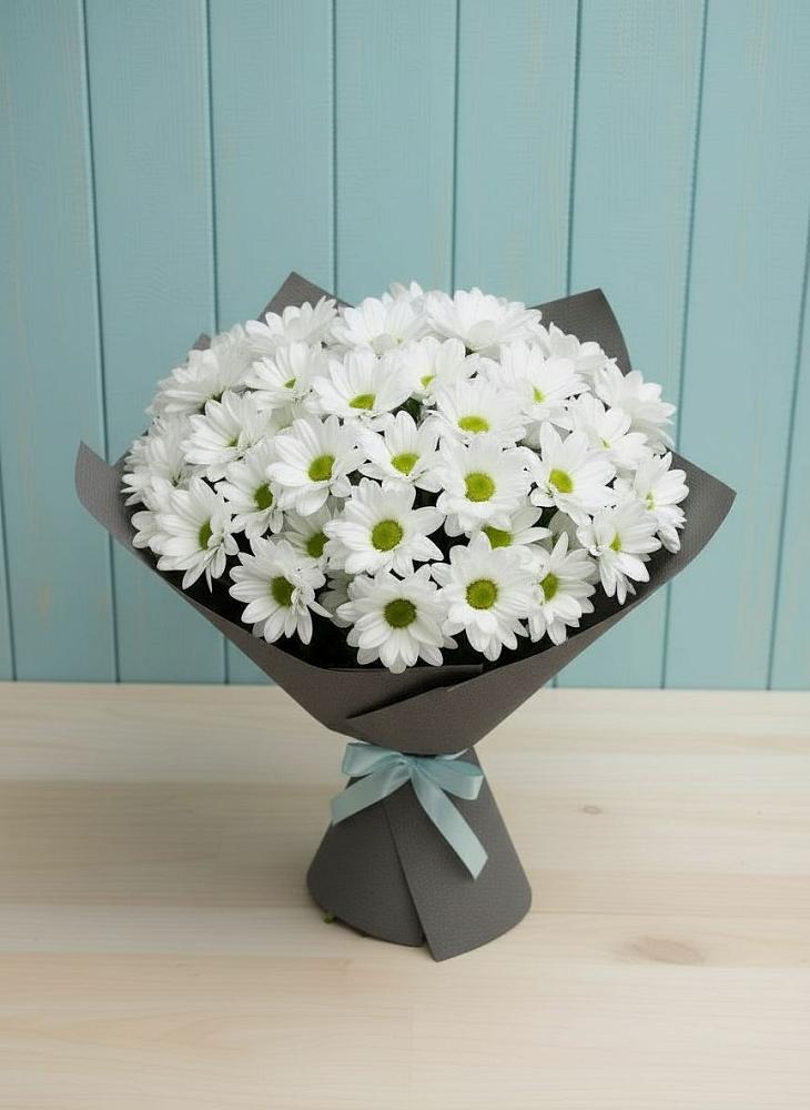 Букет цветов из: Хризантемы в Качалинской