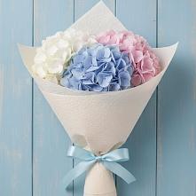 Букет цветов из:  Гортензия #REPLACE_PRED# Качалинской