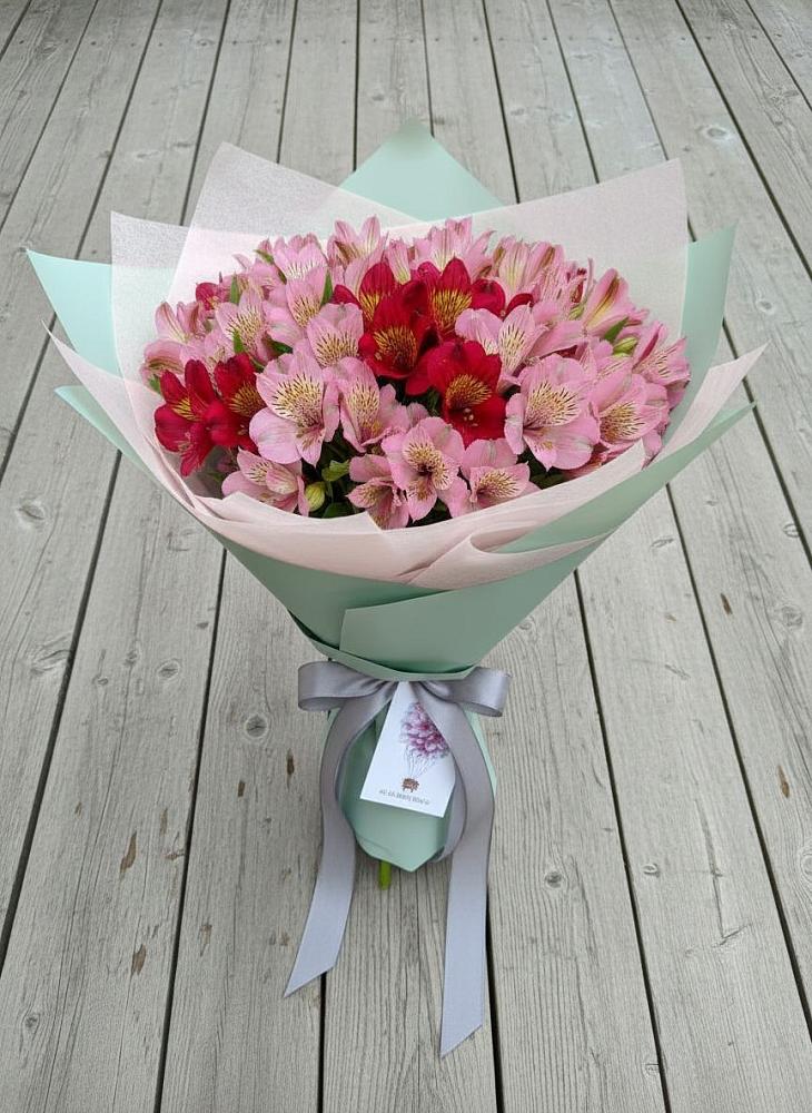 Букет цветов из: Альстромерии в Качалинской