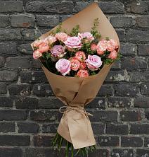Букет цветов из:  Розы в Качалинской