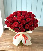 Букет 29 Красных роз #REPLACE_PRED# Качалинской