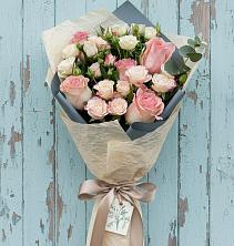 Букет цветов из:  Розы в Качалинской