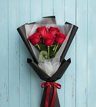 Букет цветов из:  Розы в Качалинской