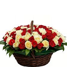 Премиум букет из: Розы #REPLACE_PRED# Качалинской