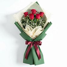 Букет цветов из:  Розы в Качалинской