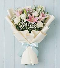 Букет цветов из:  Лилии в Качалинской