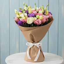 Букет цветов из:  Лизиантусы в Качалинской